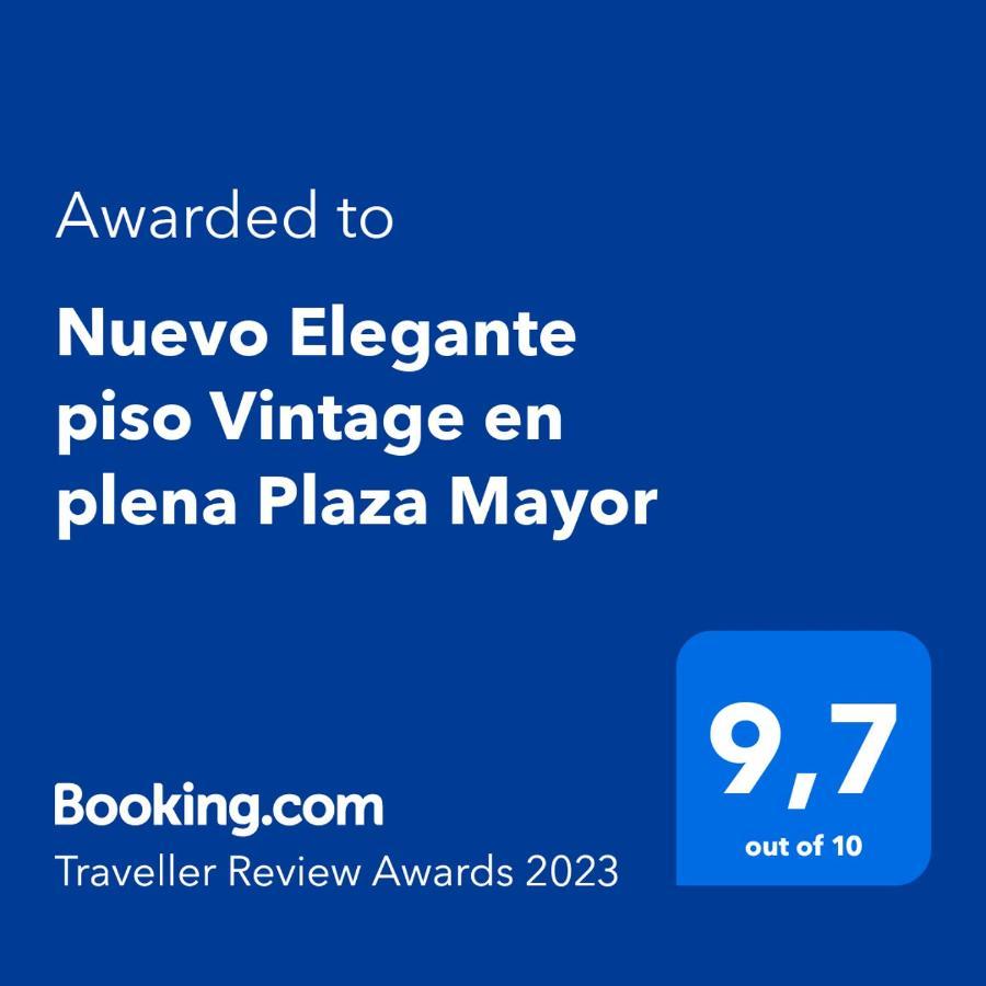 Nuevo Elegante Piso Vintage En Plena Plaza Mayor Madri Exterior foto